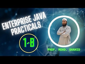 Enterprise Java Practical No.1-B