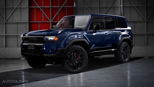 2025 Toyota Land Cruiser 'Black Edition' Comes Stylish to Virtually Replace the Top Grade