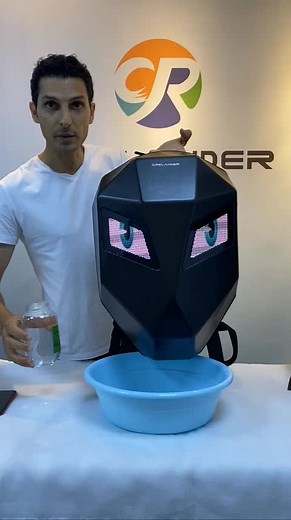 LED Backpack for Motorcycle Enthusiasts