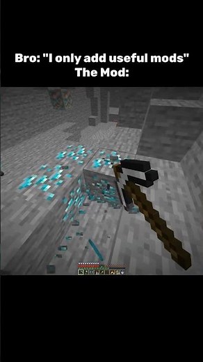 installing just one mod be like #minecraft #memes #gaming