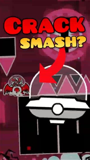 The Most Crackable UFO In Geometry Dash #geometrydash #gd #gaming