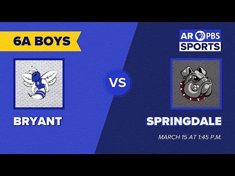 AR PBS Sports 2025 Basketball State Finals: 6A Boys - Bryant vs. Springdale
