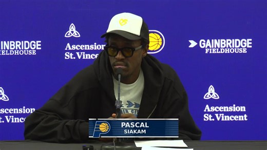 MIL 117, IND 115: Pascal Siakam Postgame Media Availability
