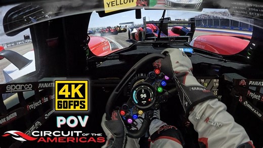 【4K60帧】模拟驾驶《勒芒终极版》Pack2 DLC：美洲赛道 (COTA) | Fanatec DD+ | 作者：Project Sim Racing