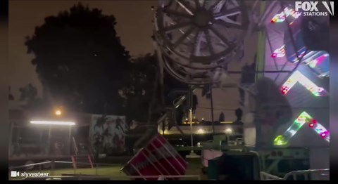LA carnival ride malfunctions: Caught on Video