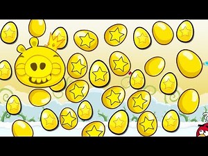 Angry Birds - COMPLETE ALL 32 GOLDEN EGG WALKTHROUGH!