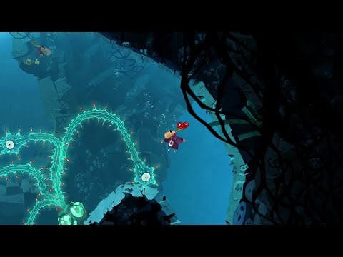Rayman Origins [#2] - Diving and Mountain-Climbing