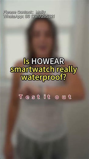 The Ultimate Shower Test: 100% Waterproof! 🚿💧