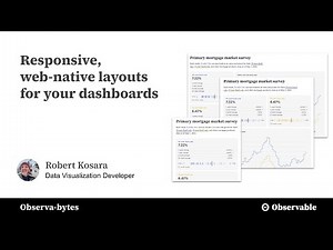 Responsive, web-native layouts for your dashboards