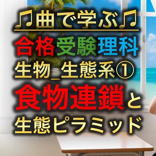 理科 生物_生態系①_食物連鎖と生態ピラミッド (Preview)