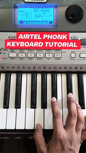 AIRTEL PHONK KEYBOARD TUTORIAL 💀
