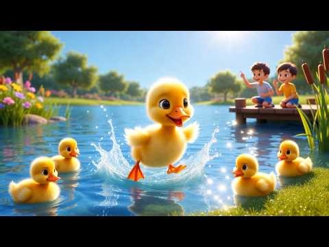 Seven Little Baby Ducks 🦆 | Paddle Paddle Paddle | Fun Nursery Rhymes & Kids Songs