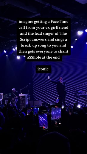 The Script - Ex Girlfriend FaceTime Call | Toronto Concert 2025