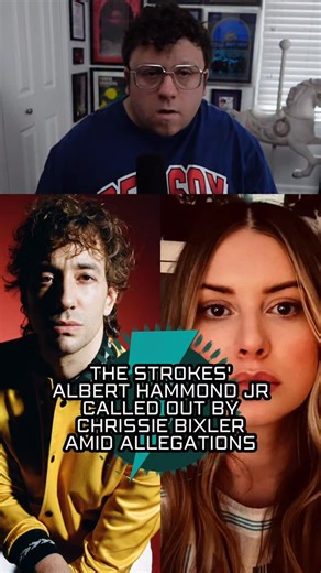 Common Revolt on Instagram: "The Strokes guitarist Albert Hammond Jr. is being called out by Chrissie Bixler, accusing him of inappropriate behavior. Bixler reposted a statement from a 17 year old girl who says he messaged her after she liked one of his photos. According to Bixler, she was contacted by the teen, who claims Albert continued talking to her after she told him she was 17, made sexual comments, and later blocked her after calling him out. Bixler also shares her own history with Alber
