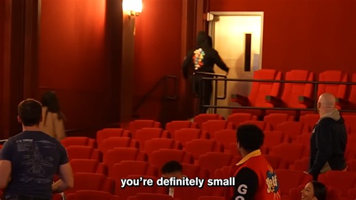 He cheated on his fiancée — so they played the footage in a movie theater