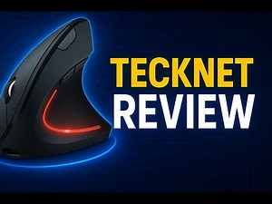 Review - TECKNET Ergonomic Mouse Wireless, Rechargeable Mouse Wireless Silent for Carpal