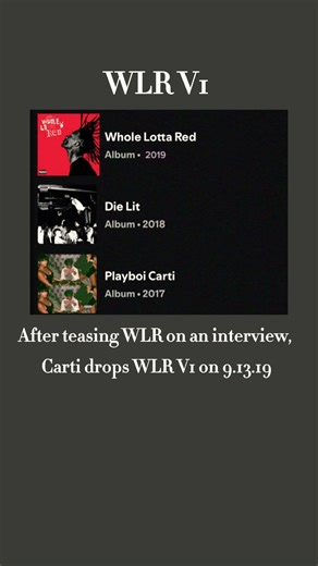 Playboi Carti Canon Event