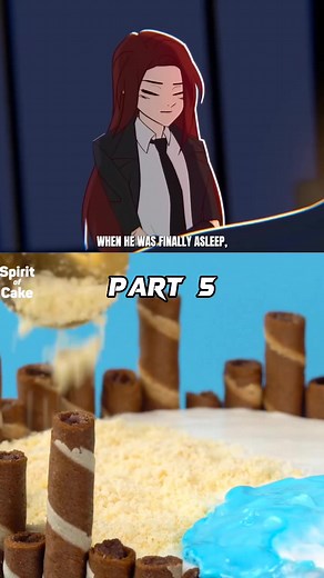part 5#mystoryanimated #cakedecorating #_animetededits