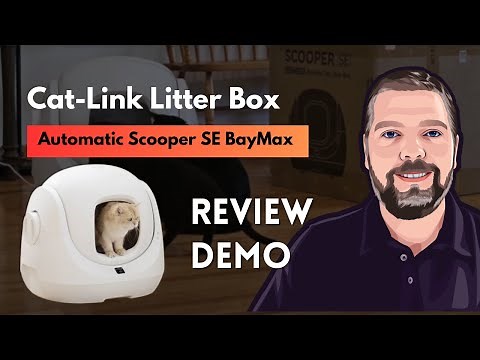 Catlink Lite: Scooper Baymax SE Litter Box Review & Demo