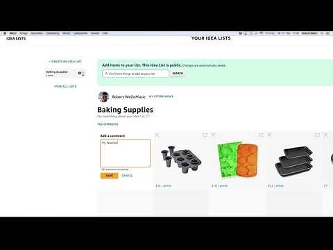 Amazon Influencers - How to add lists to your storefront
