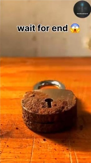 Can This Rusty Lock Work Again? 🔑✨