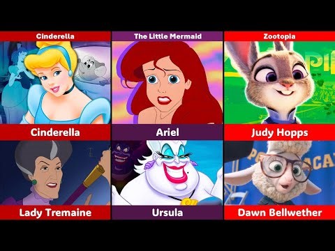 All Disney Sequels Heroes And Villains