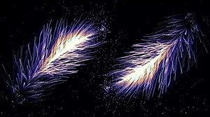 Download Animated Abstract background and Purple Abstract Particle designed background, texture or pattern concept. for free