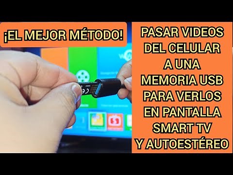 Copy videos from your cell phone to a USB flash drive