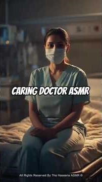 “ASMR Caring Doctor Fever Check 🤒💗 | Soft Whispers + Comfort”