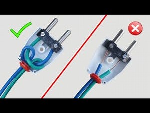 How to Connect a 2 Pin Plug | Simple 2 Pin Plug Connection Tutorial for Beginners