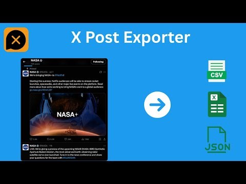 How to bulk export X (Twitter) posts and media ?