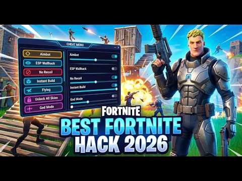 Fortnite Free Hack | BEST | Rage & Legit | Swapper, AimBot, WallHack | UNDETECTED 2026