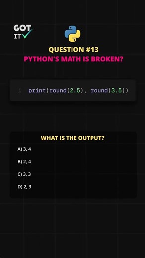 Python's Math is Broken? | Python Quiz #13 #shorts #python #coding #programming #quiz #interview