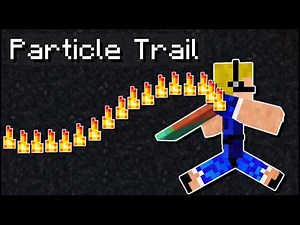 Minecraft Bedrock - How To Get Particle Trails (Command)