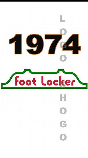 Foot Locker Logo Evolution #footlocker #shoes #brand