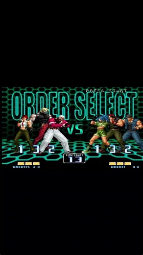 Team Korea vs Team China vs Team Japan KOF 2002 #KingOfFighters #KOFXV #Shorts