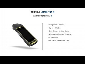 Trimble Juno T41 Rugged RFID Reader