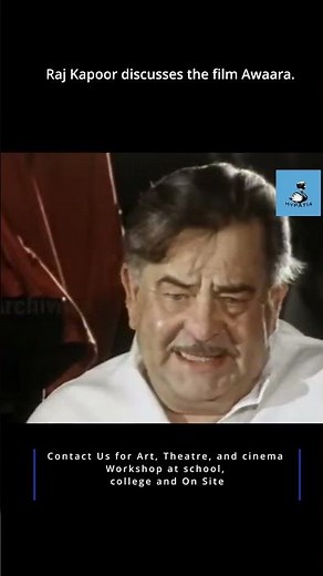Raj Kapoor discusses the film Awaara. #art #bollywood #actor #rajkapoor