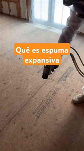 Usos de la Espuma Expansiva