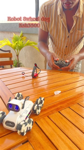 Robot Eight-Wheel Dog: Fun and Interactive Toy