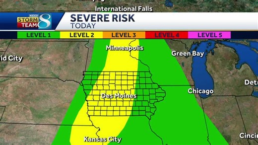 Iowa weather: Recapping Tuesday's storms that brought heavy rain, street flooding in Des Moines