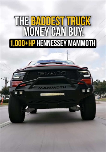 1000HP. Supercharged. Hennessey. Mammoth. 1000. Final Edition. The BADDEST truck on the face of the earth, now ready to find its new garage 🔥 #ramtrx #mopar #supercharged #1000HP #builttrucks