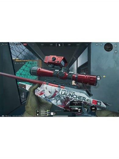 Quick Scope With R93 Sniper Delta Force #deltaforce #extractionshooter #deltaforcegame