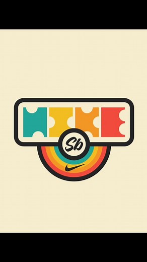 Retro Nike SB logo design #logo #retro #fyp