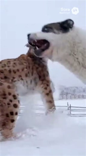 Don't Mess With Alabai! Lynx vs Guardian Dog