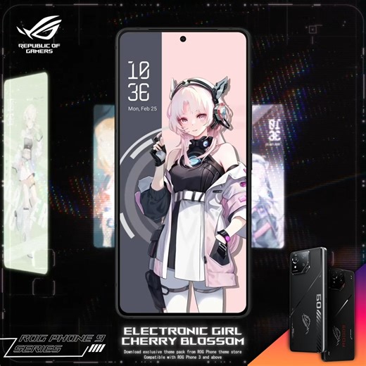 2.2K views · 17 reactions | ROG Fans!! Upgrade tampilan ROG Phone kamu dengan anime theme pack terbaru yang dinamis! ✨ Nikmati visual memukau dan nuansa Anime penuh warna yang bikin perangkatmu makin hidup! Yuk, download sekarang  https://rog.gg/ROGTheme #ROGPhone #ROGID | ASUS Republic of Gamers | Facebook