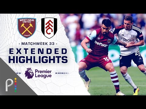 West Ham United v. Fulham | PREMIER LEAGUE HIGHLIGHTS | 4/14/2024 | NBC Sports