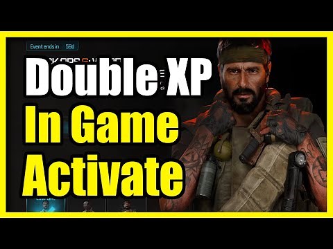 How to Activate Double XP in GAME in COD Black Ops 6 (Dont Lose Time)