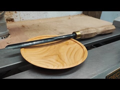 BEST SPINDLE GOUGE??? Using only spindle gouge to make a plate