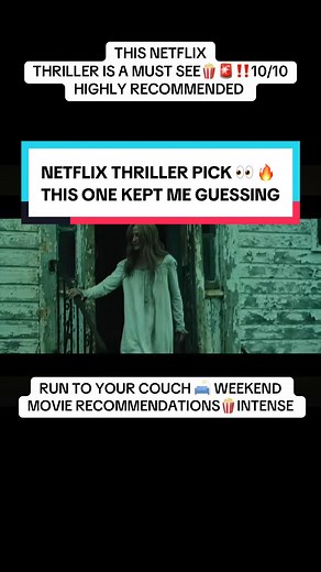 What to watch on @Netflix👀😳 this one was goood and the plot twist!! 😳 The Girl Who Got Away on Netflix is a thriller about the only survivor of a serial killer who terrorized a small town years ago. When the killer escapes custody and new victims start turning up, she finds herself pulled back into the nightmare she thought she escaped. This one is suspenseful, creepy, and keeps you guessing. Rate it 1–10 👇#movie #netflix #movietok #movierecommendation #mustwatch